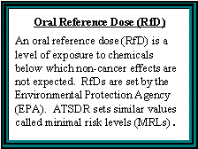 oral reference dose textbox