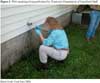 Well sampling being performed by Tennessee Department of Superfund Staff