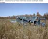 Abandoned van in 'Tylers Field' where mercury was brought, Durand, Michigan