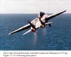 F-14 emitting heat plume