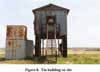 Tin building on site