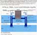 Esquema simplificado de los Pozos 313 y 314 con un derrame en la cañería horizontal y un nivel relativamente bajo de agua en el acuífero de Edwards