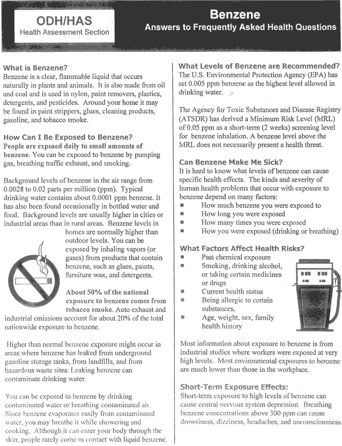 Benzene Fact Sheet