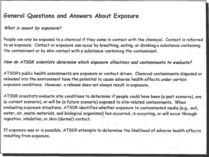 General Q+A about Exposure