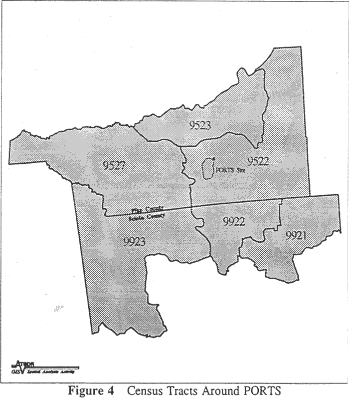 Census Tracts Around PORTS