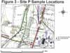 Site P Sample Locations