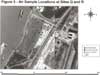 Air Sample Locations at Sites Q and R