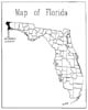 Figure 1. State Map Showing Location of Escambia County