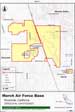 Site Map of March Air Force Base
