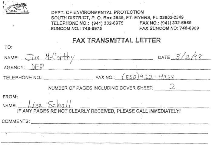 Fax Cover Paper
