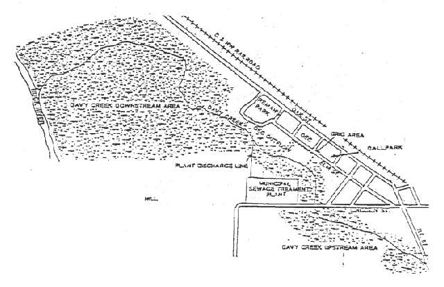 Map 1. Davy Creek