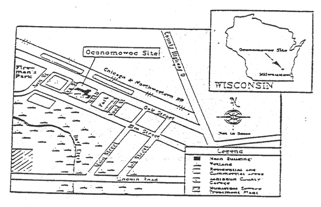 Map 2. The Oconomowoc Site (OEC)