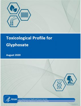 Cover of Toxicological Profile Report on Glyphosate. Cover of Toxicological Profile Report on Glyphosate.