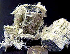 Photo of serpentine asbestos