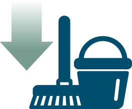 icon of cleaning