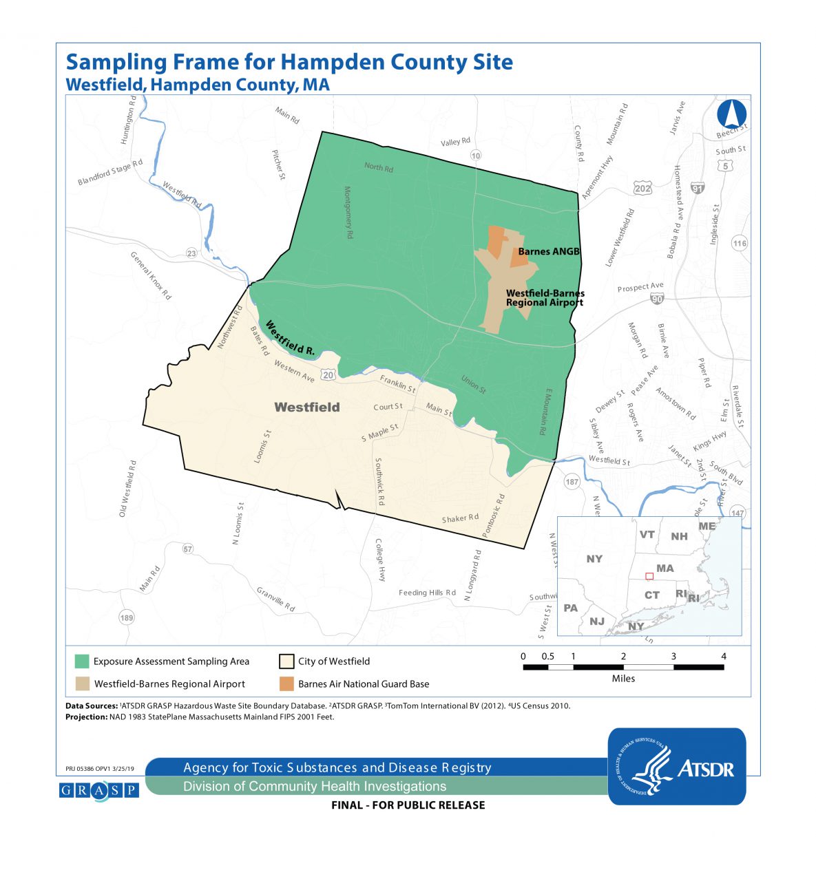 Hampden County, MA PFAS Exposure Assessment ATSDR