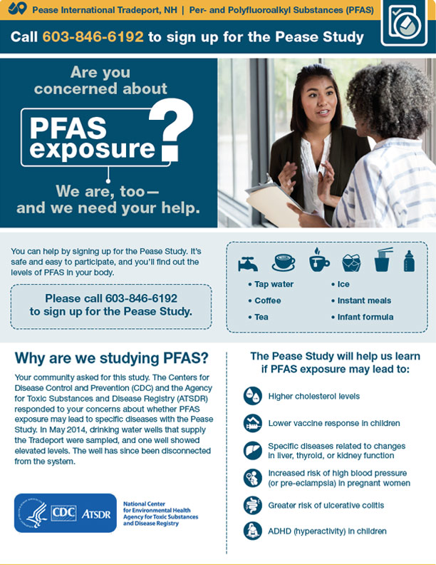 PFAS Exposure Flyer cover page